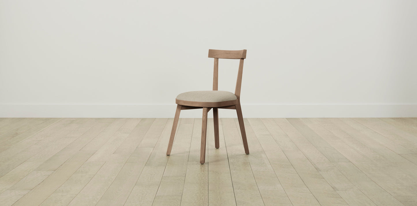 The Allen - Belgian Linen Alder Dining Chair