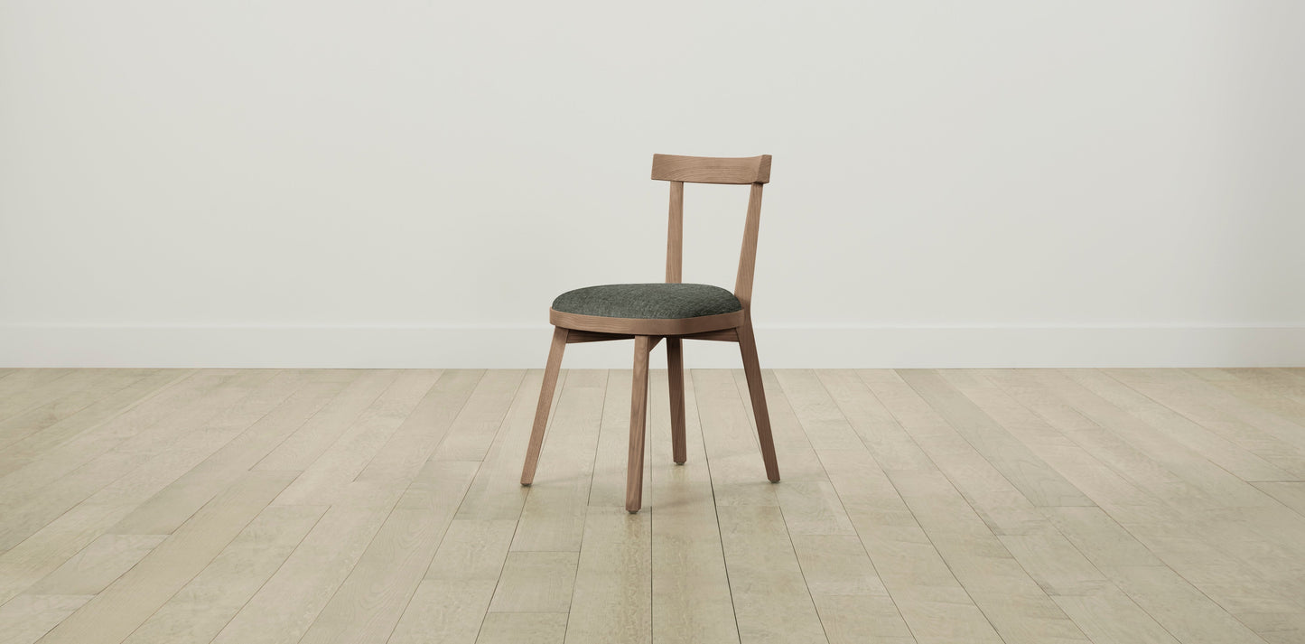 The Allen - Belgian Linen Thyme Dining Chair