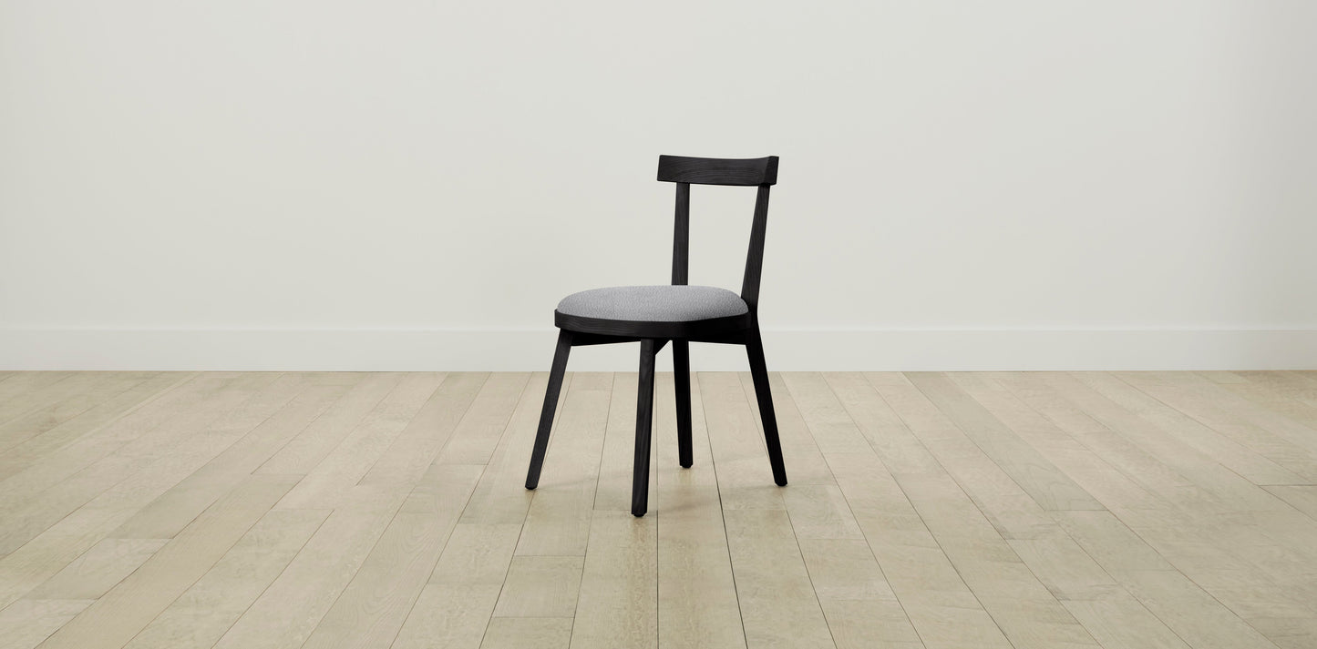The Allen - Italian Bouclé Waterfall Dining Chair