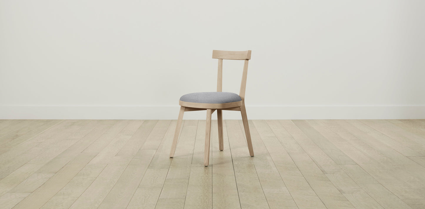 The Allen - Italian Bouclé Waterfall Dining Chair