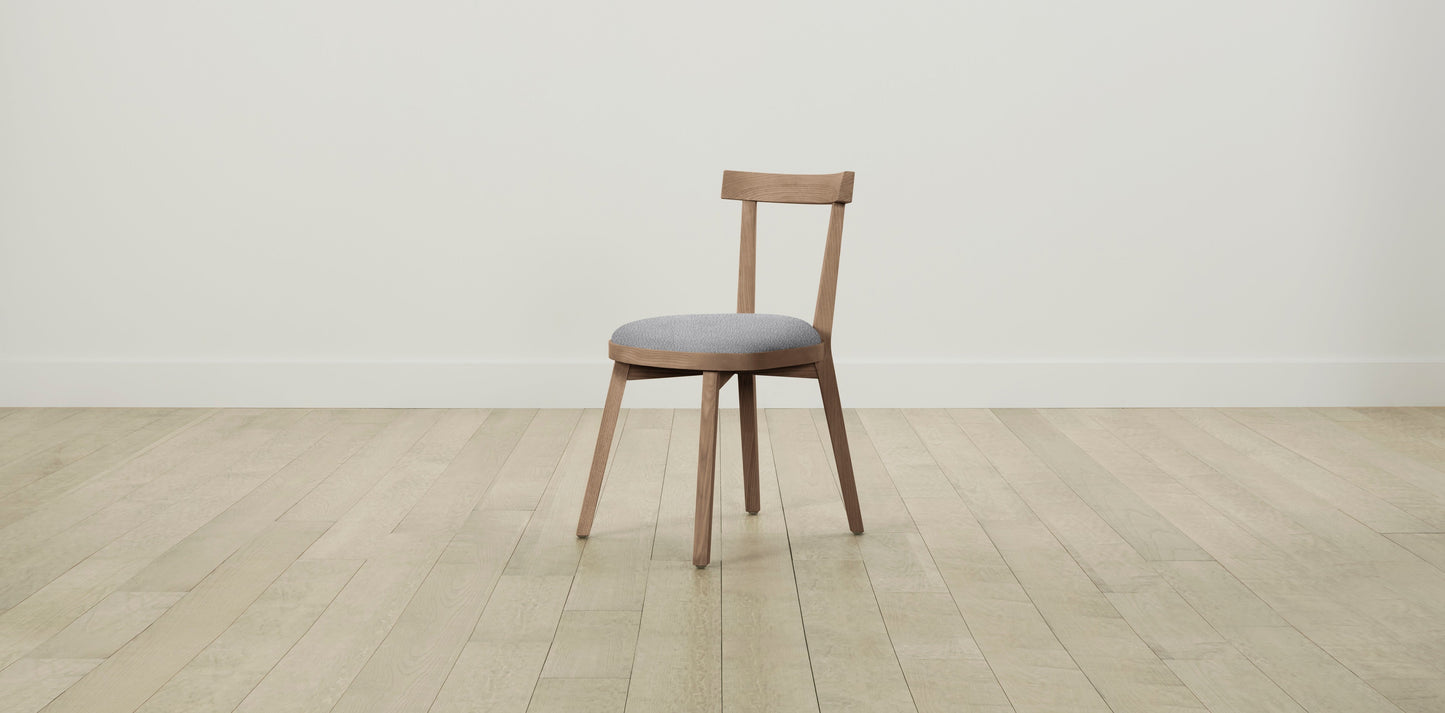 The Allen - Italian Bouclé Waterfall Dining Chair
