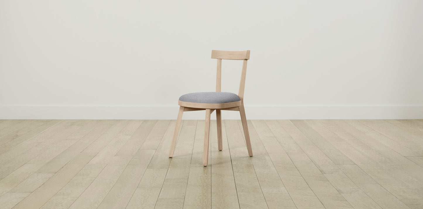 The Allen - Italian Bouclé Waterfall Dining Chair