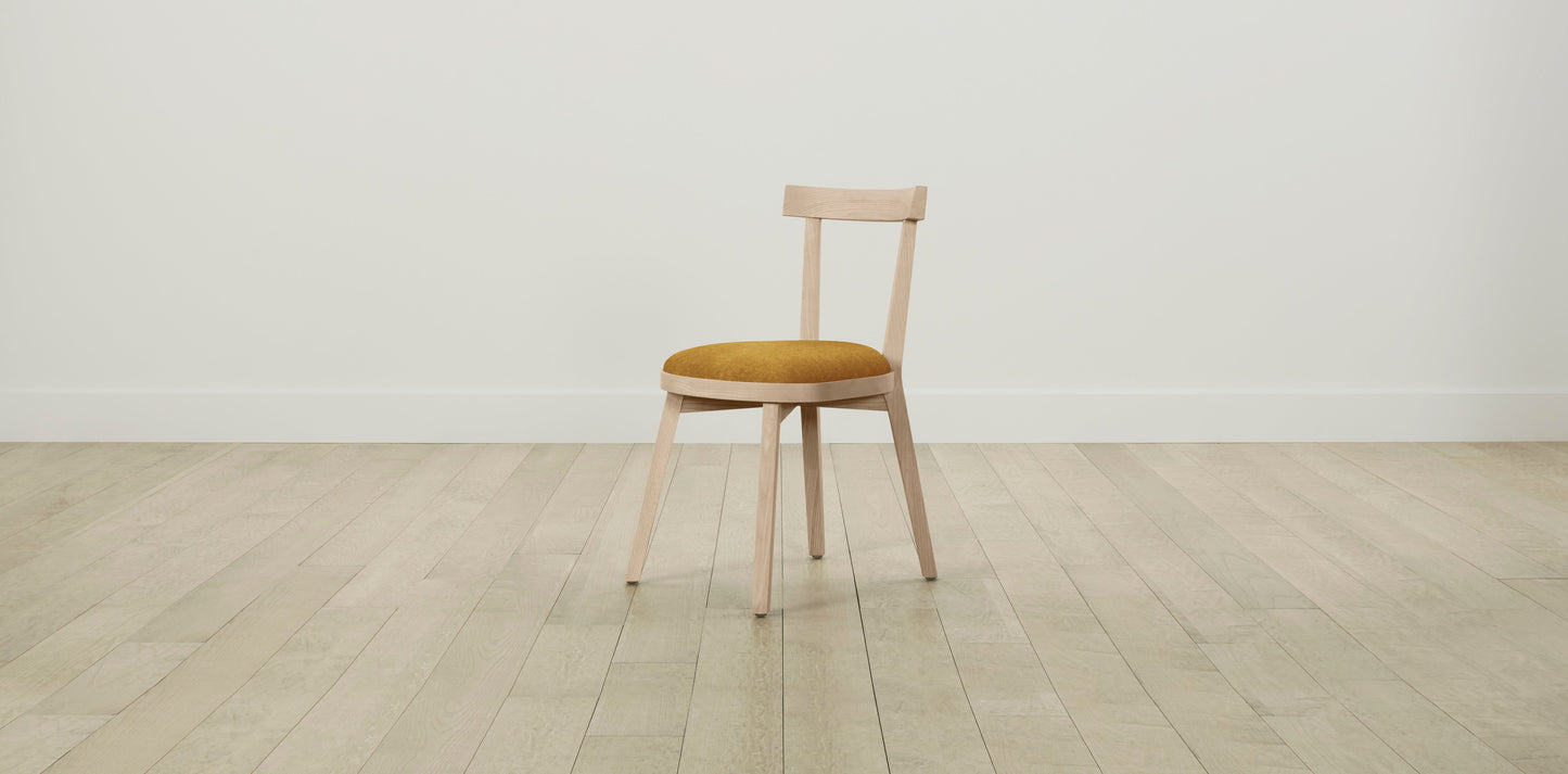The Allen - Mohair Amber Dining Chair