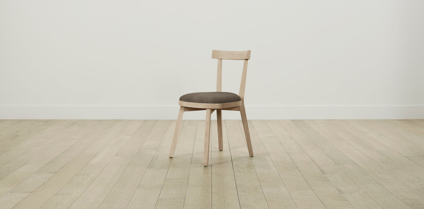 The Allen - Mohair Mink Dining Chair