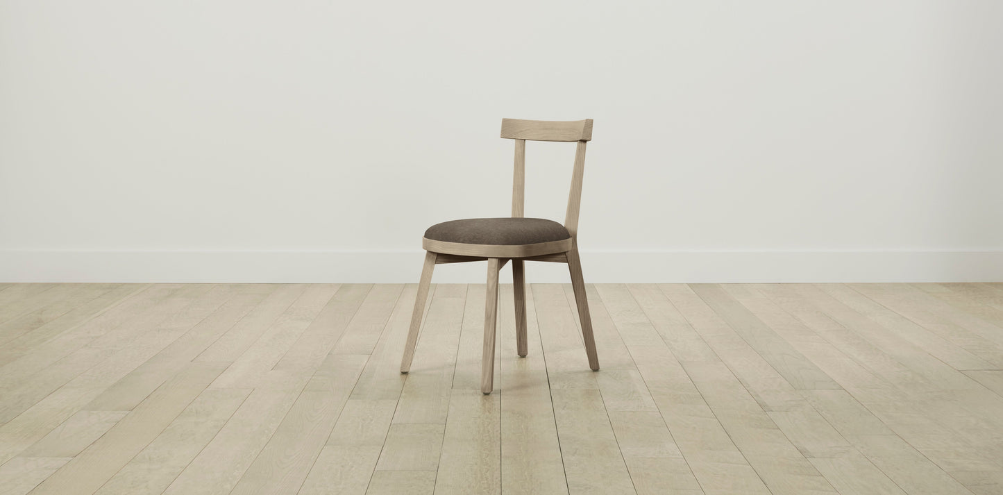 The Allen - Mohair Mink Dining Chair