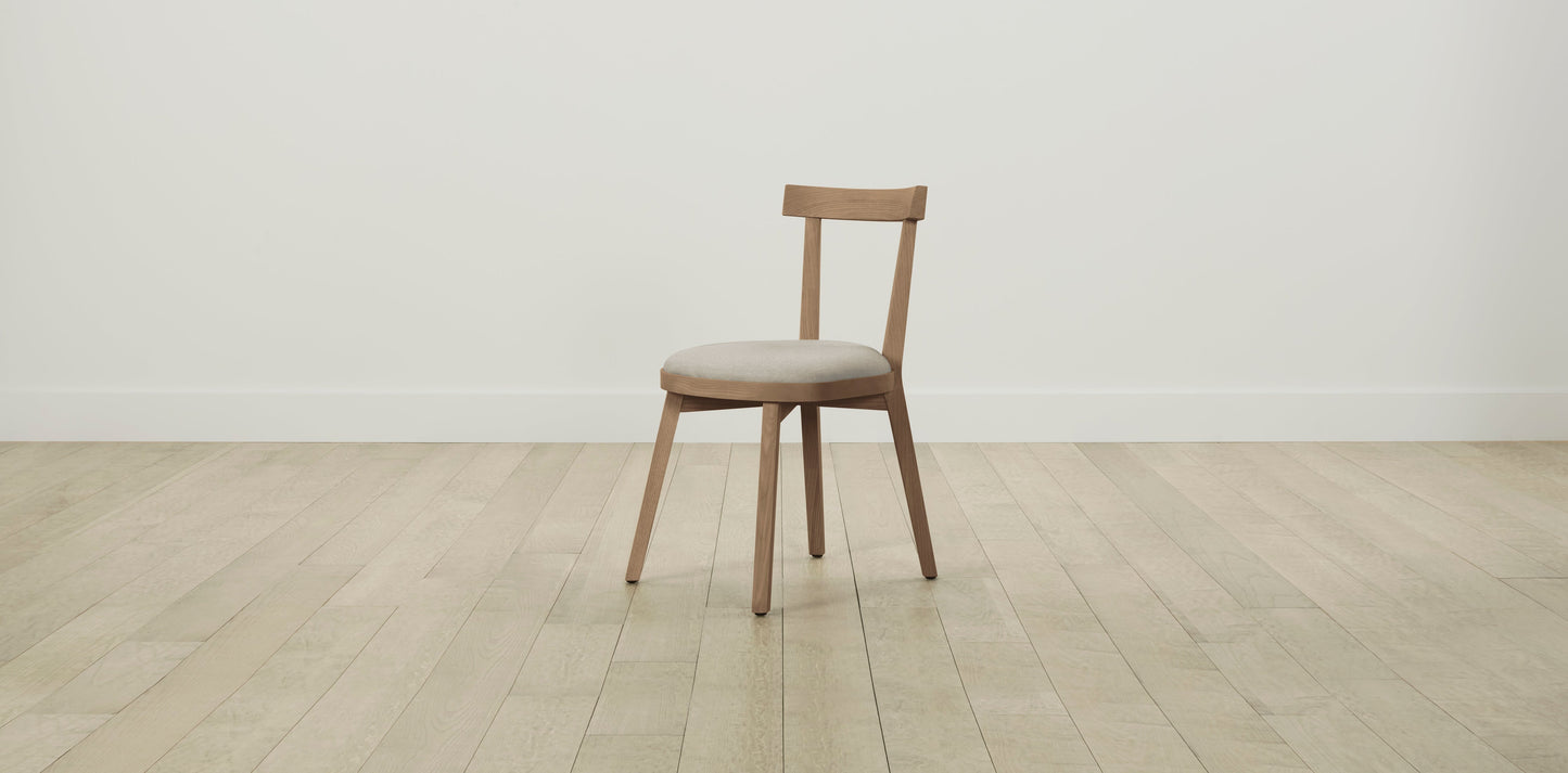 The Allen - Performance Basketweave Pebble Dining Chair