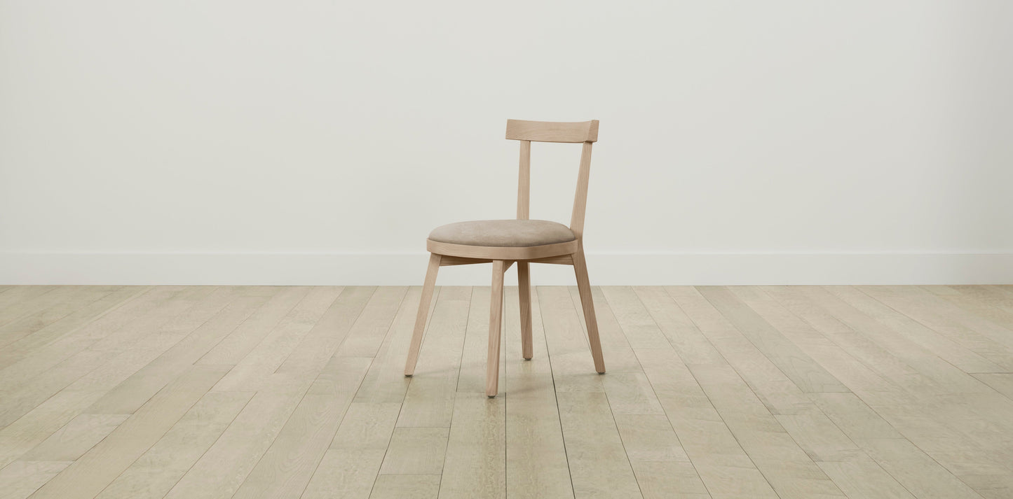The Allen - Performance Velvet Taupe Dining Chair