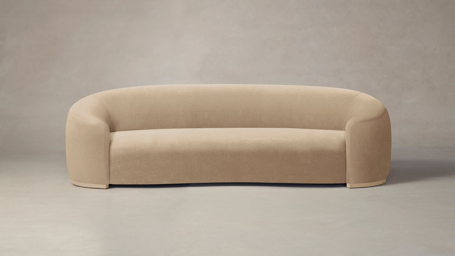 The Chelsea - Mohair Almond Sofa