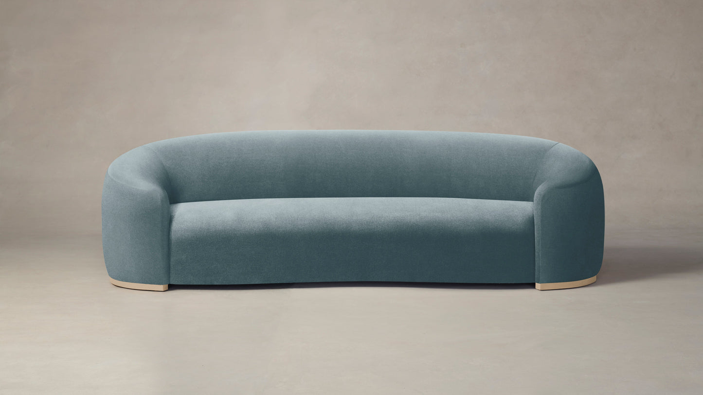 The Chelsea - Mohair Slate Blue Sofa