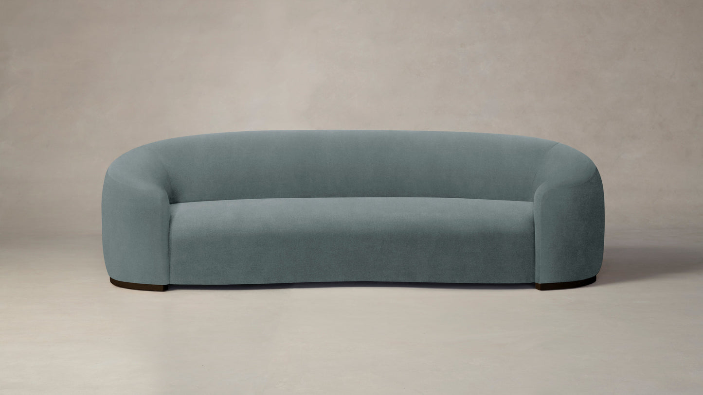 The Chelsea - Performance Velvet Seafoam Sofa