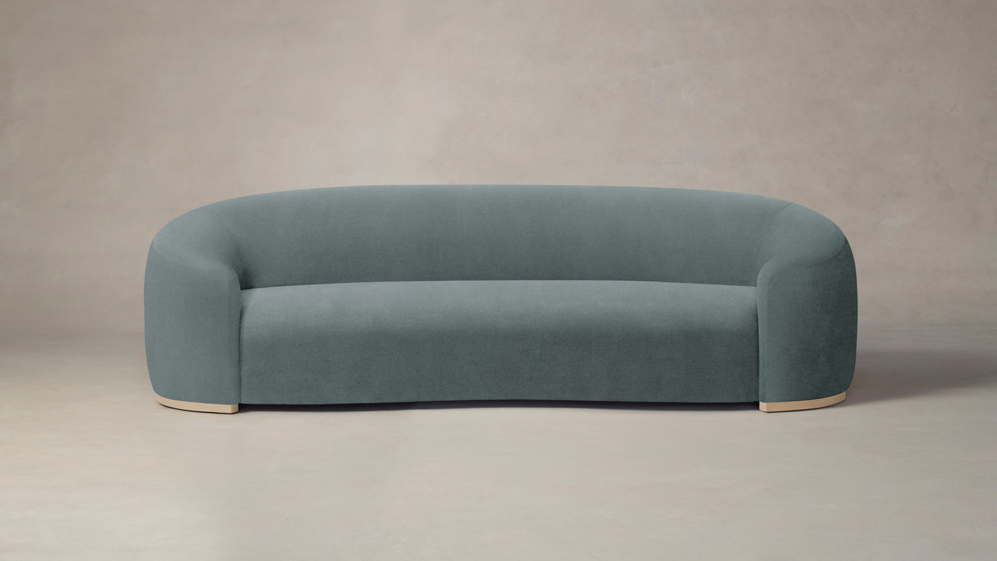 The Chelsea - Performance Velvet Seafoam Sofa