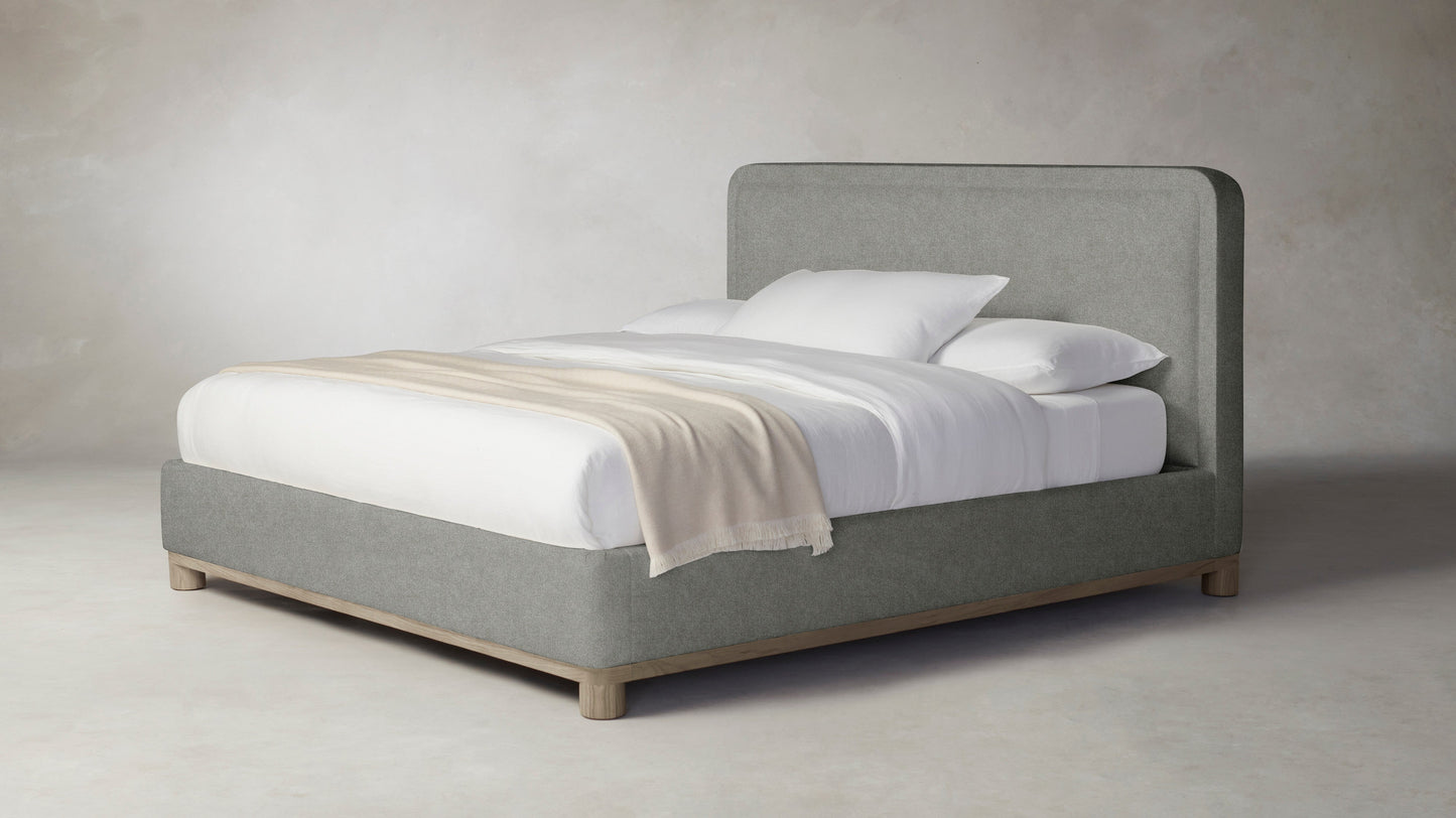 The Kent - Merino Granite Bed - 53" Headboard