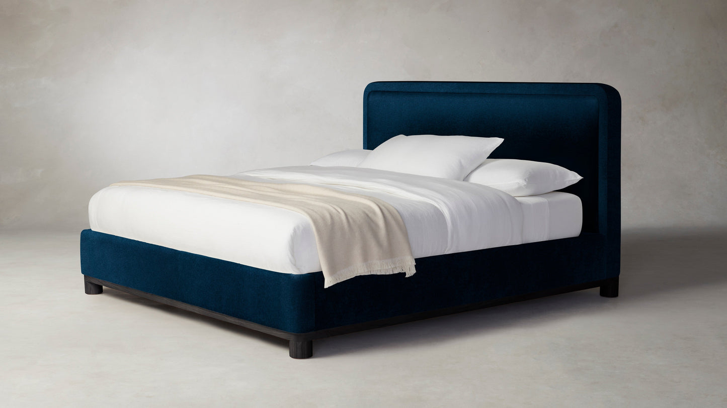 The Kent - Mohair Admiral Bed - 47" Headboard