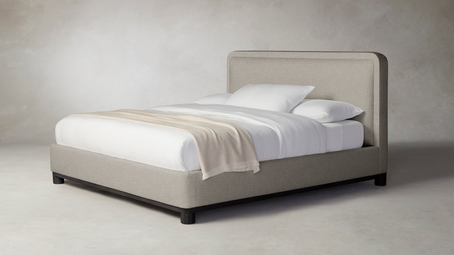The Kent - Performance Bouclé Morel Bed - 47" Headboard