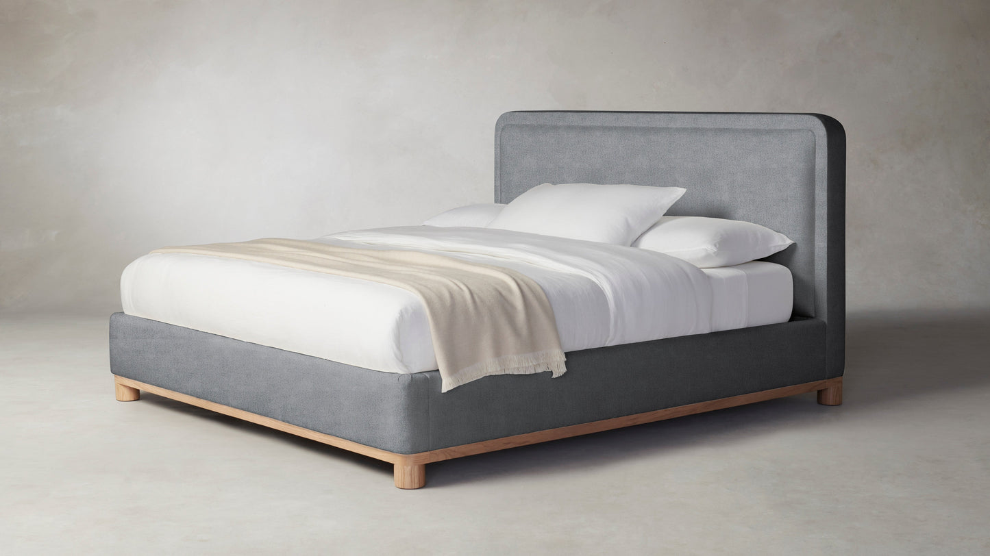 The Kent - Performance Melange Weave Night Bed - 53" Headboard