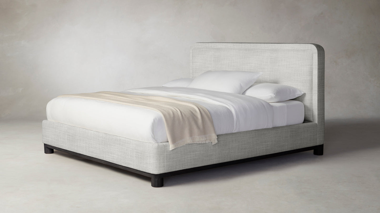 The Kent - Performance Textured Tweed Dove Bed - 47" Headboard