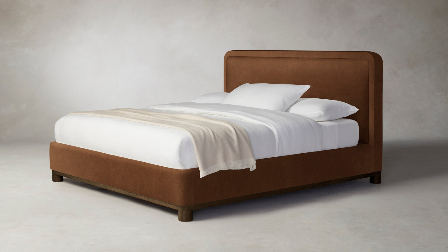The Kent - Performance Velvet Cider Bed - 41" Headboard