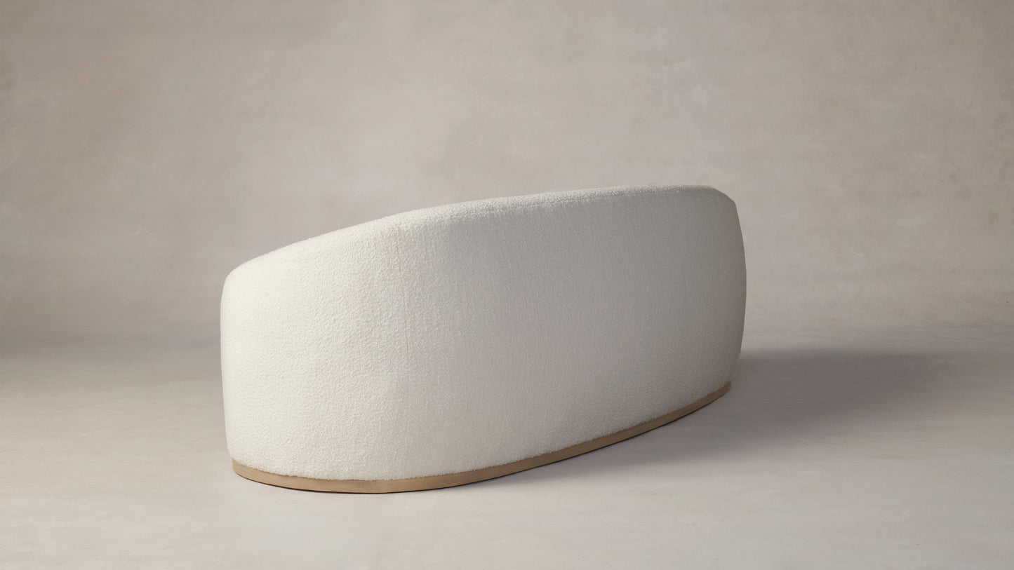 The Chelsea - Italian Bouclé White Sofa