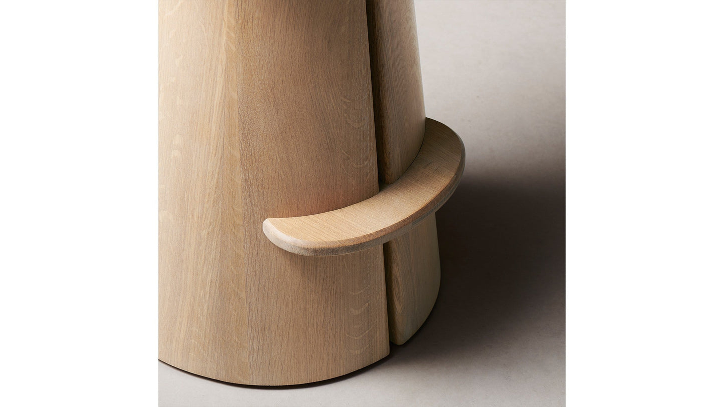 The Weston - Italian Bouclé Fossil Bar and Counter Stool