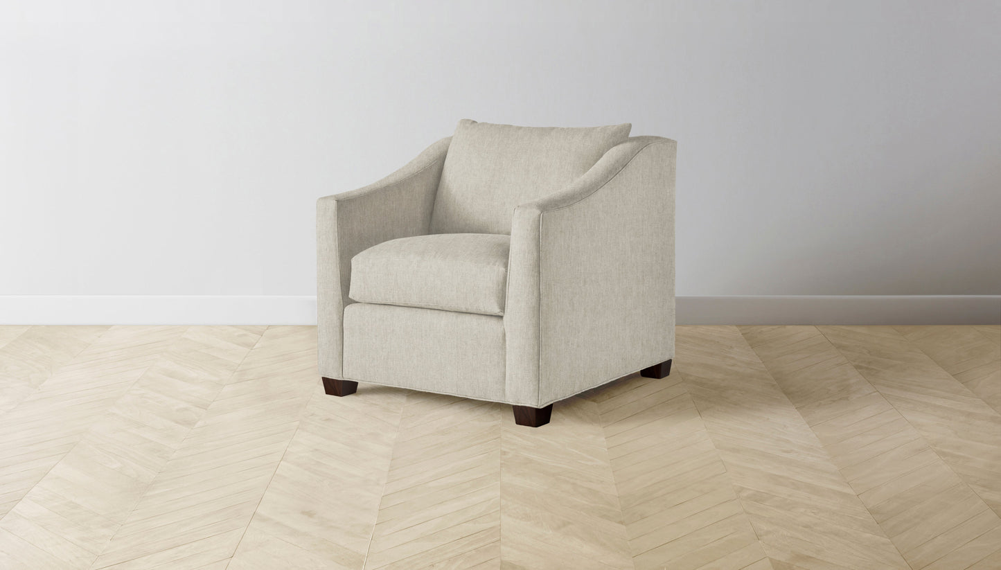 The Sullivan - Performance Stonewashed Linen Dew Chair