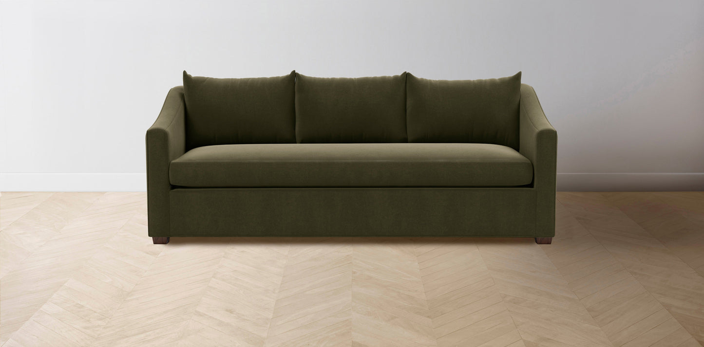 The Sullivan - Mohair Moss Sofa