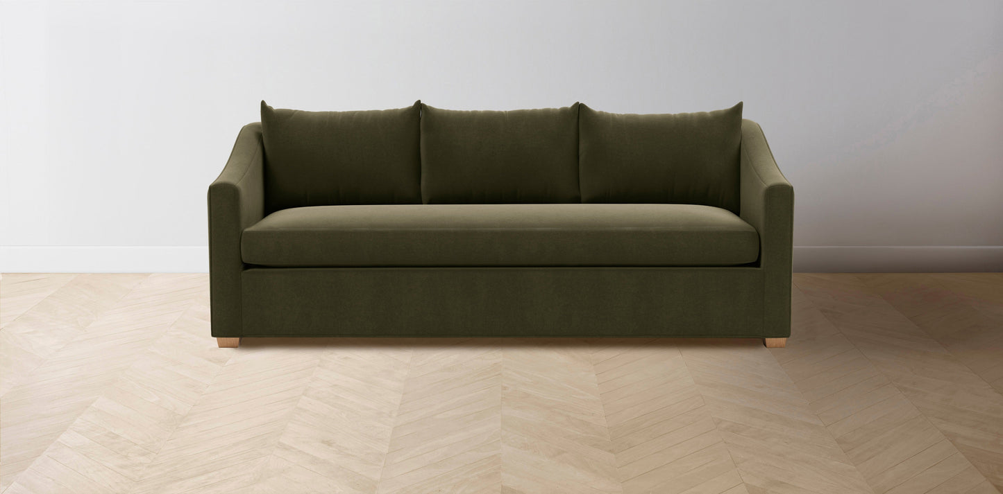 The Sullivan - Mohair Moss Sofa