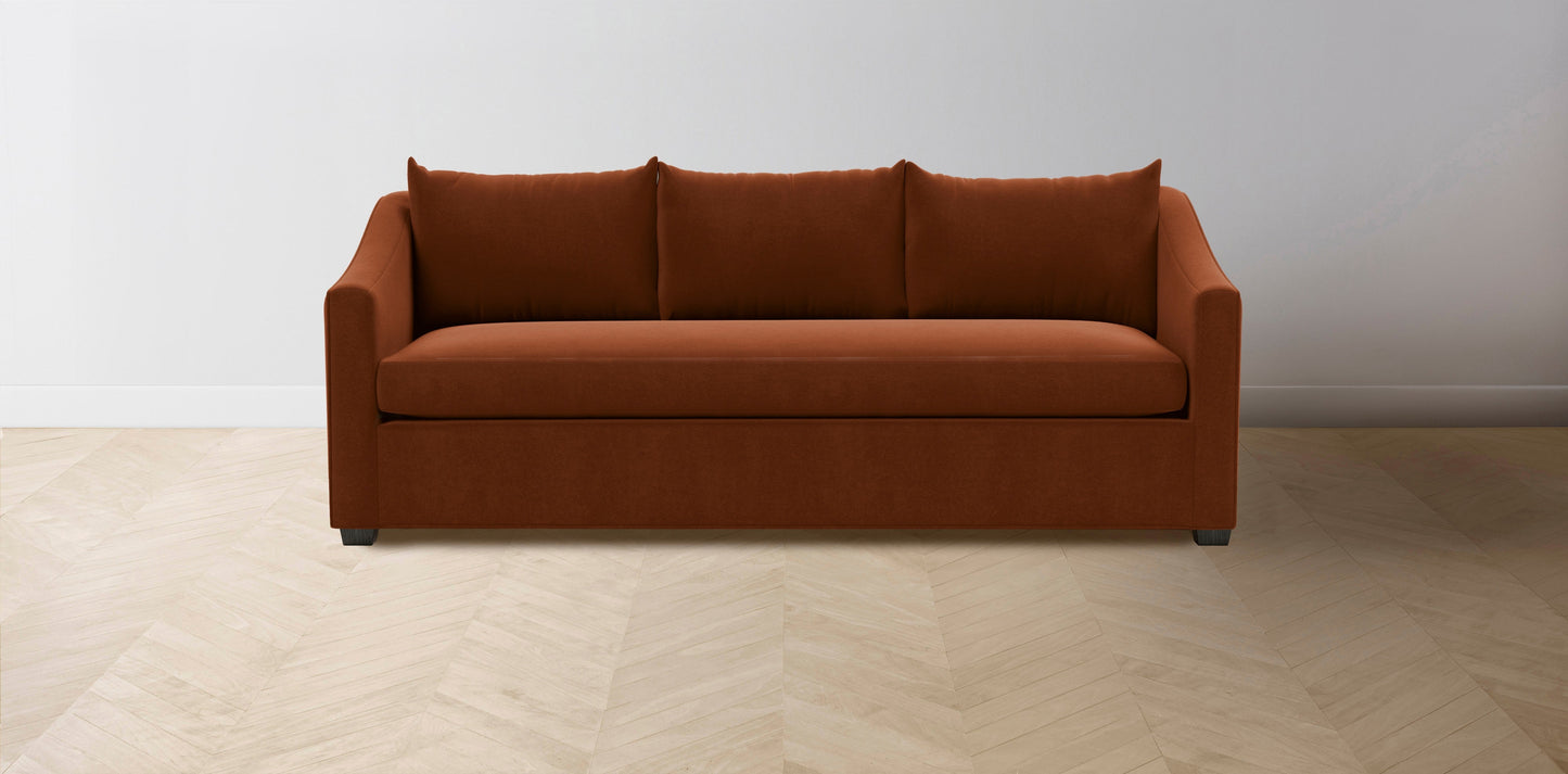 The Sullivan - Mohair Spice Sofa