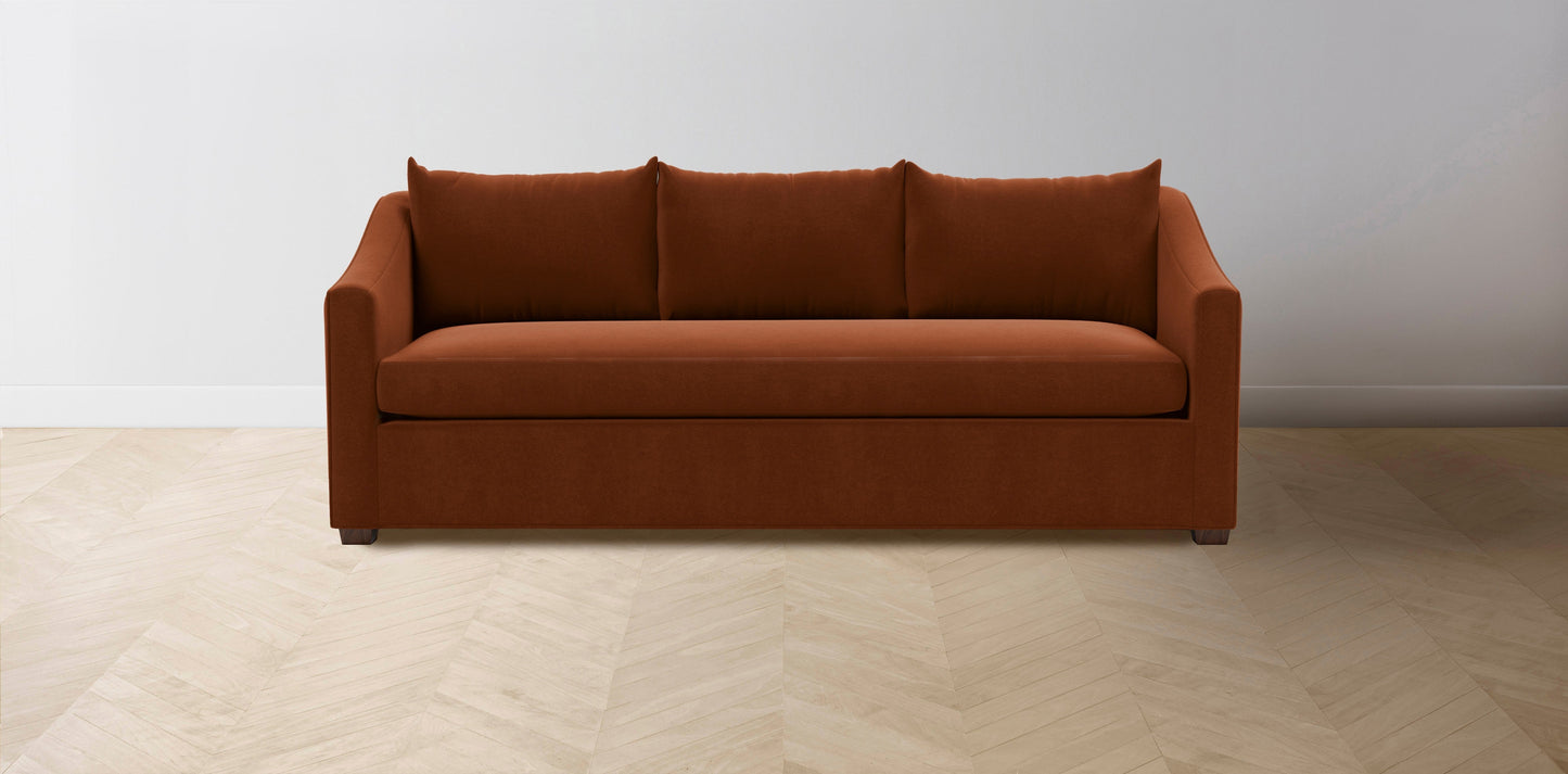 The Sullivan - Mohair Spice Sofa