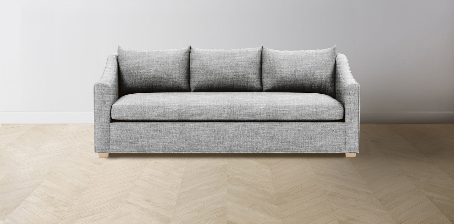 The Sullivan - Performance Textured Tweed Alpine Sofa