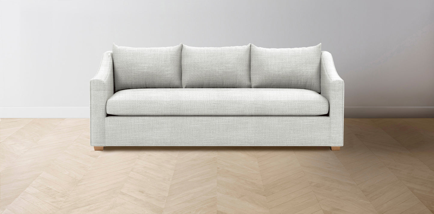 The Sullivan - Performance Textured Tweed Dove Sofa