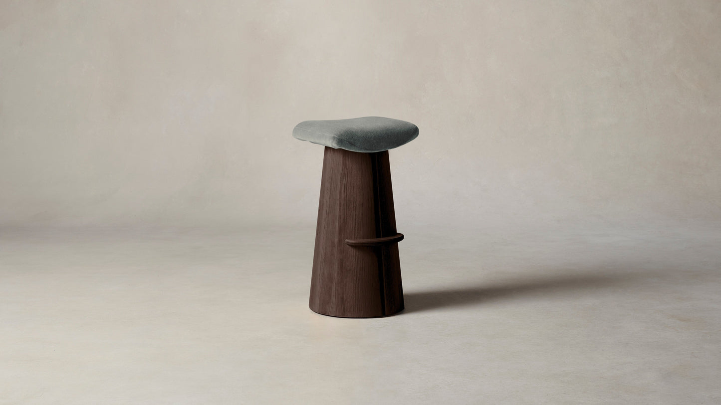 The Weston - Mohair Fog Bar and Counter Stool