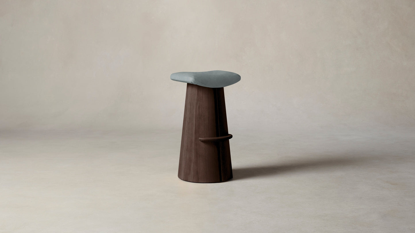 The Weston - Nubuck Leather Tide Bar and Counter Stool