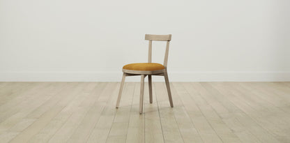 The Allen  - Mohair Amber Dining Chair