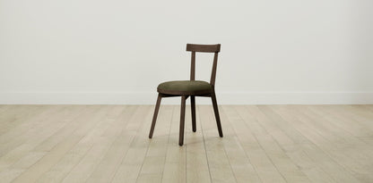 The Allen  - Mohair Moss Dining Chair