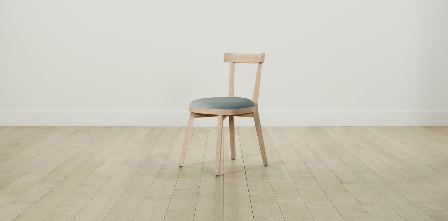 The Allen  - Nubuck Leather Tide Dining Chair