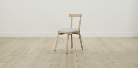 The Allen  - Performance Linen Oyster Dining Chair