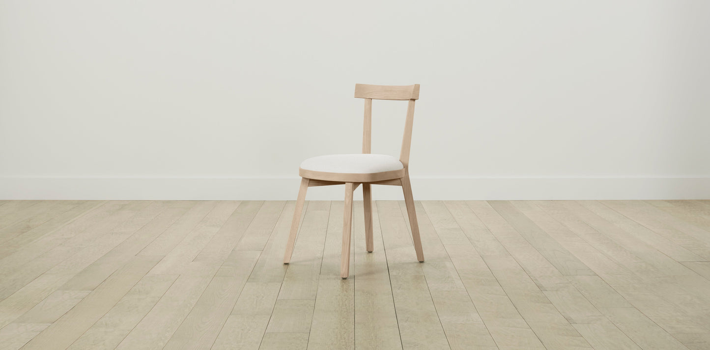 The Allen  - Performance Linen Oyster Dining Chair