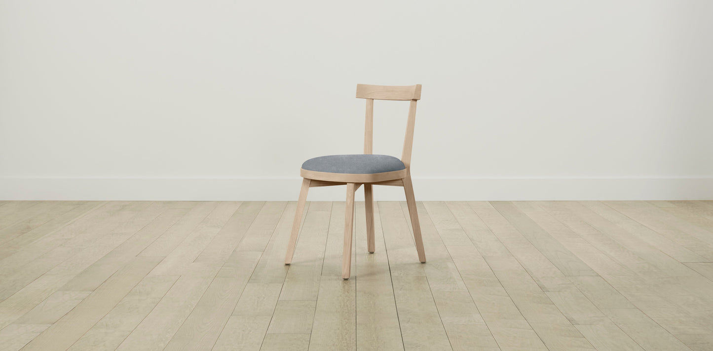 The Allen  - Performance Melange Weave Aegean Dining Chair