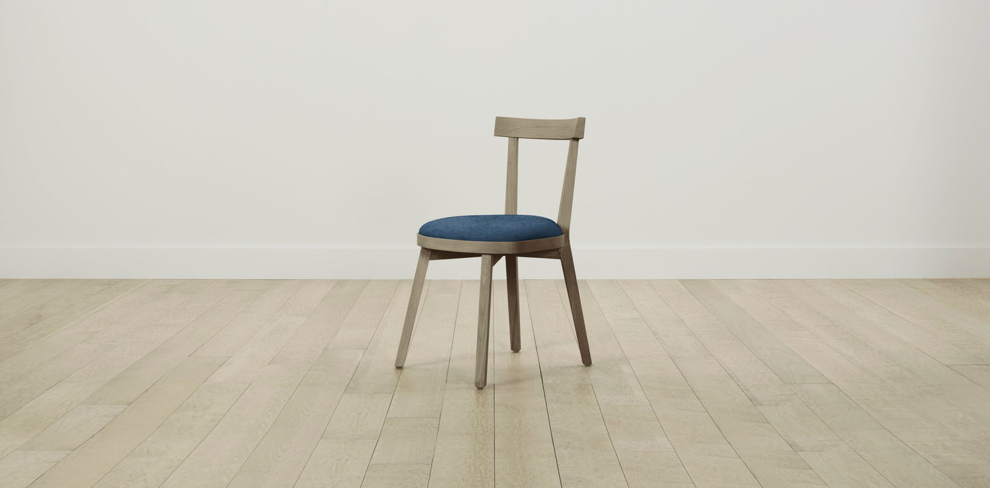 The Allen  - Performance Tweed Denim Dining Chair