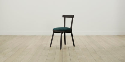 The Allen  - Performance Velvet Emerald Dining Chair