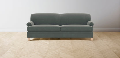 The Carmine  - Mohair Fog Sofa