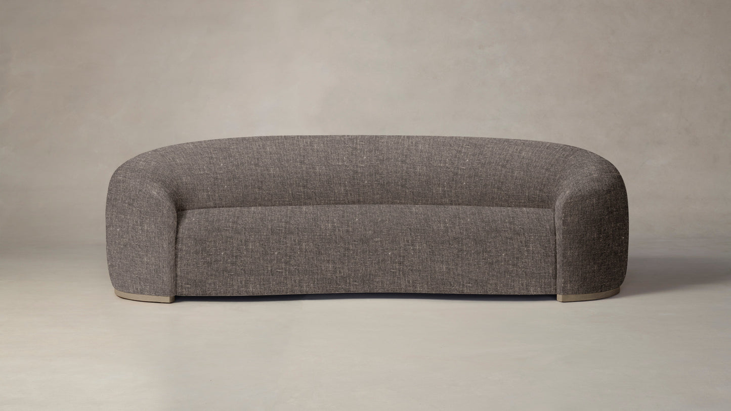 The Chelsea  - Belgian Linen Carob Sofa