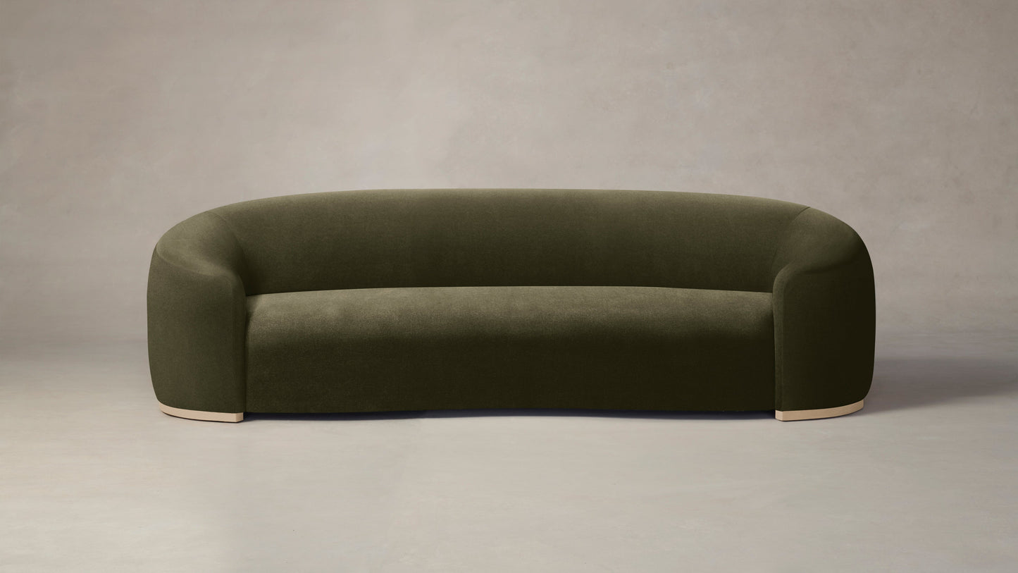 The Chelsea  - Mohair Moss Sofa