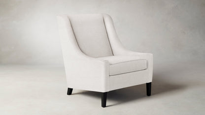 The Chrystie  - Performance Bouclé Polar Chair