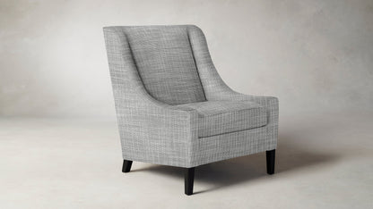 The Chrystie  - Performance Textured Tweed Alpine Chair