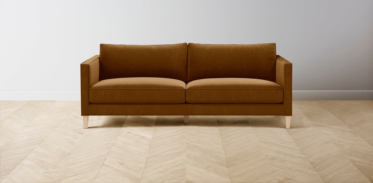 The Crosby  - Mohair Brown Sugar Sofa