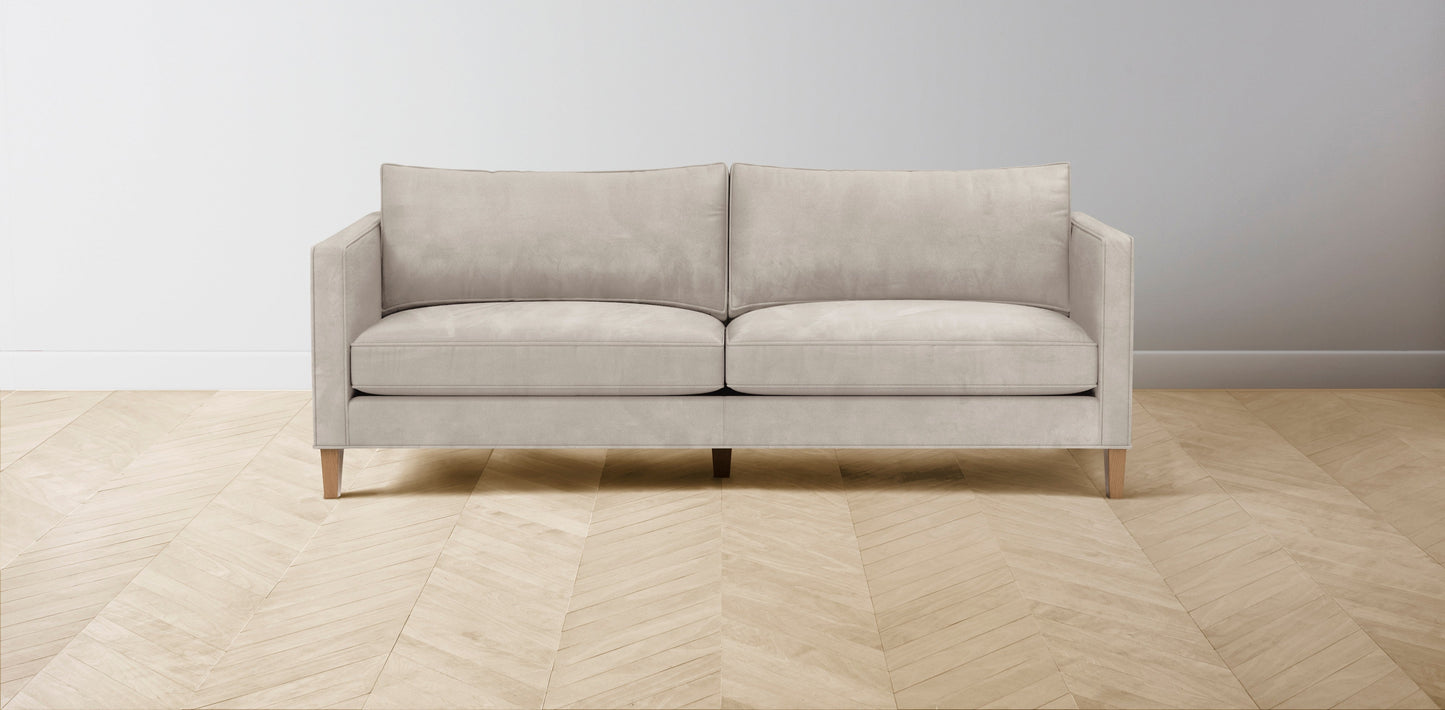 The Crosby  - Nubuck Leather Sail Sofa