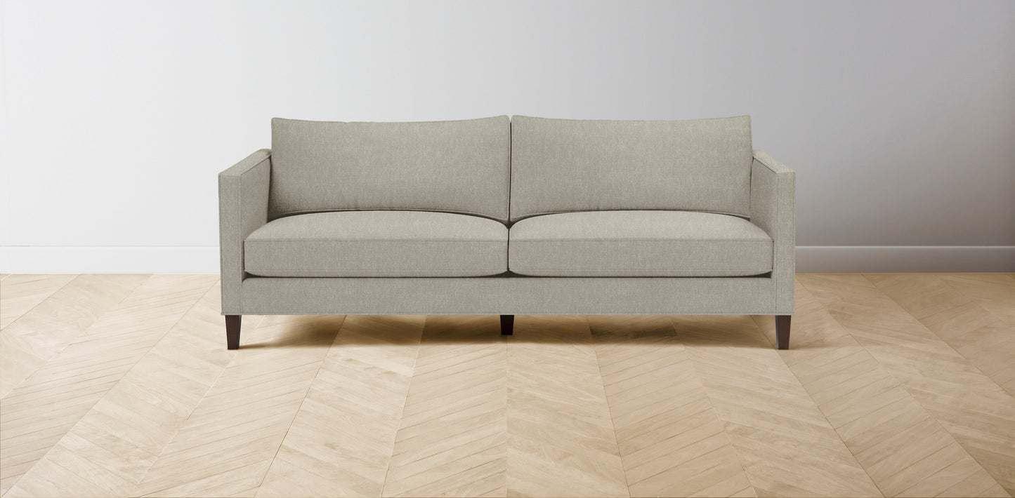 The Crosby  - Performance Stonewashed Linen Dew Sofa