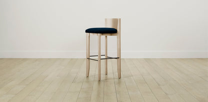 The Delancey with Onyx - Mohair Admiral Bar and Counter Stool