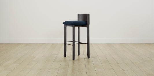 The Delancey with Onyx - Performance Textured Linen Seaside Bar and Counter Stool